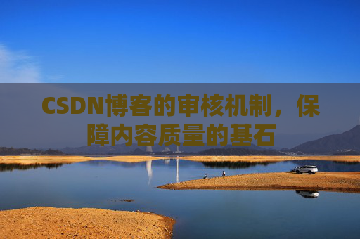 CSDN博客的审核机制，保障内容质量的基石